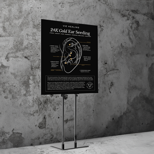 Ear Seeding Display + Stand